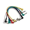 thumbnail image 4 of Cable de conexión de guitarra, cable de efecto de 6 piezas Cable de pedal de guitarra de color Cable de conexión de pedal de efecto optimizado para la excelencia, 4 of 8