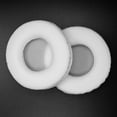 thumbnail image 6 of Walmeck Replacement Ear Pads PU Leather Ear Cushions Replacement for ATH/Sennheiser// Headphone Ear Pads 65mm White, 6 of 7