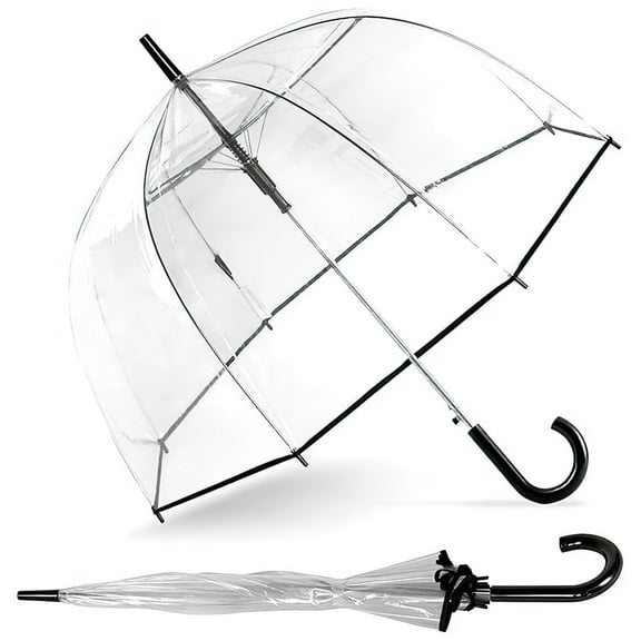 GPED Bubble Umbrella with Dome Canopy, Windproof Lightweight Travel Umbrella, Perfect for Men & Women, Auto Open Fashion Umbrellas for Wedding, Outdoor, Commute, Clear