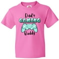 thumbnail image 3 of Inktastic Dad's Gaming Buddy- Aqua Controller Youth T-Shirt, 3 of 5