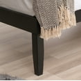 thumbnail image 4 of Powell Plumley 15.75" High Low Profile Platform Bed Frame, Twin, Black, 4 of 13