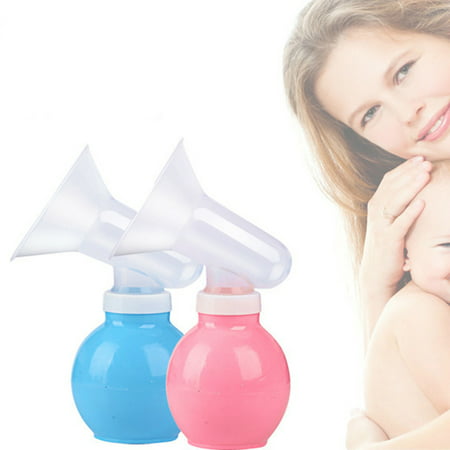 Silicone Manual Breast Pump Breastfeeding Manual Comfort Breast Pump Milk Pump 100% Food Grade Silicone BPA PVC and Phthalate Free Breastfeeding Suction Milk (Best Food For Breast Milk)