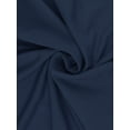 thumbnail image 5 of INSPIRE CHIC Womens Maternity Dresses Crew Neck 3/4 Sleeves Office Cocktail Back Zipper Work Pregnancy Dress Small Blue, 5 of 6