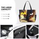 thumbnail image 3 of Disketp Golden Sky Bald Eagle Bolsa de Playa de Gran Capacidad, Bolso Impermeable y a Prueba de Arena para Mujer, Ideal para Playa, Piscina y Natación, 3 of 7