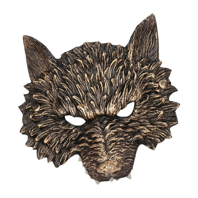 de cabeza de Accesorios de disfraces Arnés Disfraz Cubierta de cabeza de animal para fiestas de disfraces Teatros Cosplay Navidad Baoblaze cubierta de la cara de cosplay