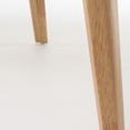thumbnail image 4 of Noble House Caruso Mid-Century Modern 5 Piece Dining Set, Dark Gray and Natural Oak, 4 of 11