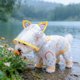 thumbnail image 5 of Impermeable para perros: abrigo impermeable con capucha de cobertura total • diseño de cuatro patas • tiras de seguridad reflectantes • chaqueta ligera y transpirable para mascotas, 5 of 6
