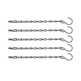 thumbnail image 1 of RUNROTOO 5Set Iron Flower Pot Hanging Chain For Bathroom And Living Room, 1 of 8