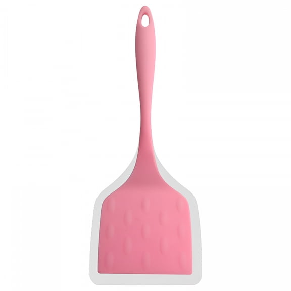 ACDANC Silicone Pancakes Shovel Wide Spatula Turner Nonstick Fried Shovel Fish Spatula Silicone Wide Flexible Turner for Nonstick Cookware Egg Cookie Omelette Frying Shovel Large Burning Shovel