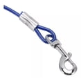 thumbnail image 3 of Cable Amarre Para Perros Cable De Acero Azul 6 Mm X 3 Metros, 3 of 4