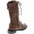 thumbnail image 5 of Forever Mango 27K Little Kids Combat Lace Up Boots, 5 of 7