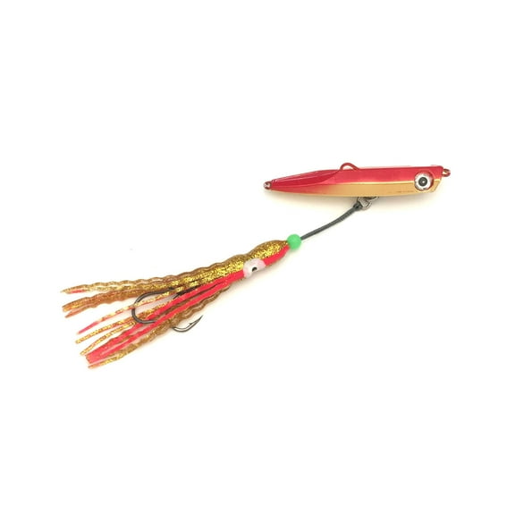 Sanhu Knife Pirates Metal Jig MB 100g 3.5oz Red Gold 3 Packs