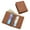 Light Brown, variant on CGI Leatherette Bill Fold Caramel 4.50x3.75..