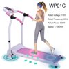800W Folding Treadmill Electric /Support Motorized Power Running Fitness Machine
