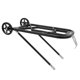 thumbnail image 3 of Nimomo Estante De Carga para Bicicleta, Estante Trasero Plegable para Bicicleta, Portaequipajes para Bicicleta De Aleación De Aluminio De Alta Resistencia con Ruedas para Brompton(Negro), 3 of 5