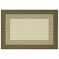 thumbnail image 1 of Area Rug – 9x12 Washable Modern Abstract – Non-Slip, Non-Shedding – Low-Pile Minimalist Bordered – Foldable Soft – Living Room, Bedroom & Dining Room – Indoor, Brown, 1 of 7