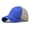 Royal Blue Khaki, variant on TOPTIE Baseball Cap Washed Cotton Mesh Back Unisex Adjustable Vintage Low Profile-Navy