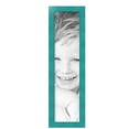 thumbnail image 2 of ArtToFrames 7" x 29" Turquoise Picture Frame, 7x29 inch Blue Wood Poster Frame (WOM-4588), 4 Pack, 2 of 7