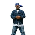 thumbnail image 2 of The BIG BANDANA - The ORIGINAL AMERICAN BANDANA BIGGER THICKER 2X THE SIZE BLUE, 2 of 4