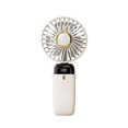 thumbnail image 1 of Mini ventilador portátil de mano USB, ventilador pequeño plegable de escritorio, pantalla digital, ventilador eléctrico pequeño para estudiantes de oficina, regalo, 1 of 1