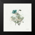 thumbnail image 2 of Pertiet, Katie 20x20 Black Modern Framed Museum Art Print Titled - Thoughtful Blooms II, 2 of 5