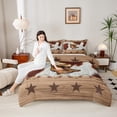 thumbnail image 4 of Homewish Cowgirl Boots Hat 2pcs Bedding Comforter Set For Adults Boys Girls,Retro Rustic Cabin Twin Comforter Sets,Western Cow Print Breathable Bedding Set,Luxury Bedroom Decor,Reversible, 4 of 8