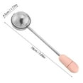 thumbnail image 2 of AKEGAMN One-Face Stainless Steel Duster Strainer One-Handed Operation Spring Sticks Sugar Flour Spice Baking Tool, 2 of 2