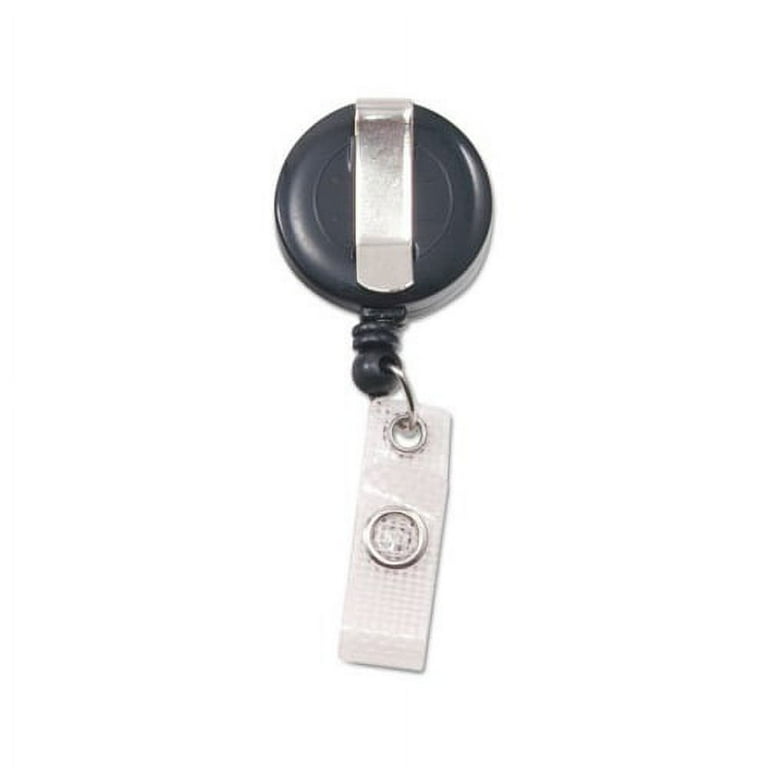 Deluxe Retractable ID Reel with Badge Holder, 24 Deluxe Retractable ID Reel with Badge Holder, 24