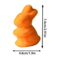 thumbnail image 3 of WUJGXI Bunny Figurine Easter Home Cute Desktop Tabletop Ornament For Living Room Decoration, 3 of 6