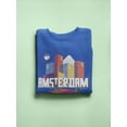 thumbnail image 3 of The Shape Of Amsterdam Sweatshirt Men -Image by Shutterstock, Male x-Large, 3 of 4