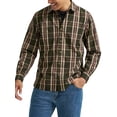 thumbnail image 3 of Wrangler® Men's Long Sleeve Plaid Shirt, Sizes S-5XL, 3 of 3