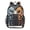 Ice & Fire Twin, variant on Ttyddzy Clear Backpack Heavy Duty PVC Transparent Backpack for College Workplace, Ice & Fire Twin