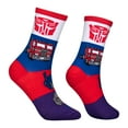 thumbnail image 3 of Cool Socks for Kids, Transformers Prime Vs Megatron, Crazy, Soft, Funny, 7-10 Years, 3 of 6