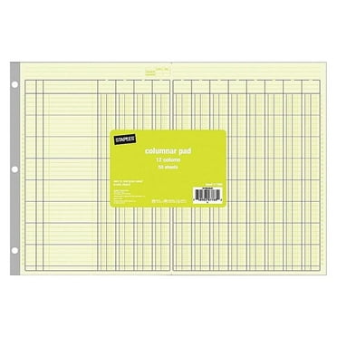 HITOUCH BUSINESS SERVICES Columnar Book 50 Pages Green 217885