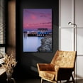 thumbnail image 5 of Epic Art ' Moon over Sidney Fish Market' by Shawn/Corinne Severn, Acrylic Glass Wall Art, 24"x36", 5 of 8