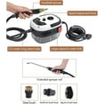 Portable 2500W High Pressure Steam Cleaner with 3 Brush Heads for Car