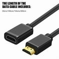 thumbnail image 6 of HDMI-compatible Extension Cable Male to Female Adapter Supports 4K60hz 2K 1080P for Chromecast Stick HDTV Laptop PC, 6 of 10