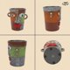 thumbnail image 5 of Abstract Face Flower Pot Resin Planter Outdoor Garden Sculpture Head Bust Plants Container For Succulents Home Living Room Decor, 5 of 9