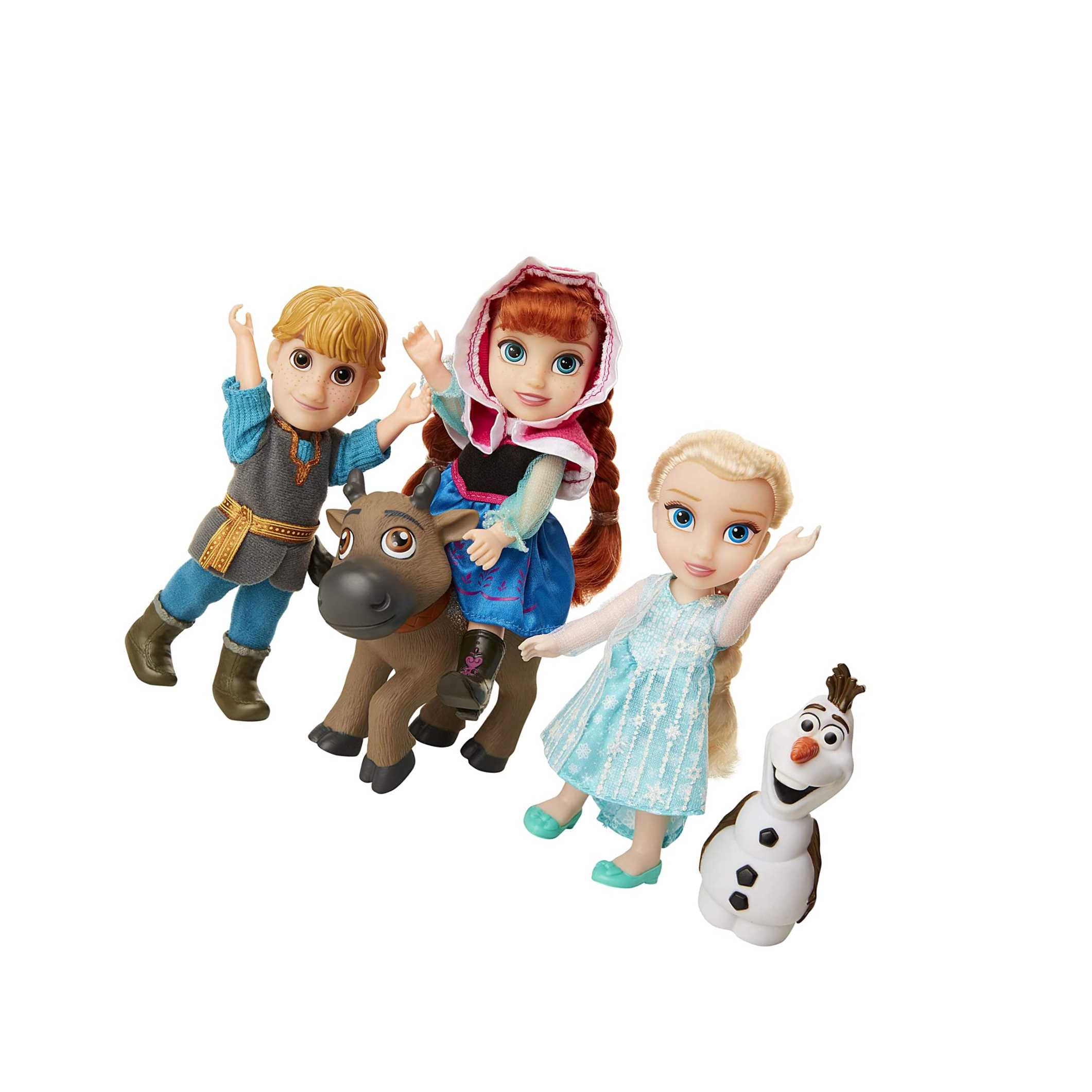 Buy Deluxe Petite Doll Gift Set - Includes Anna, Elsa, Kristoff, Sven And  Olaf! Dolls Are Approximately 6 Inches Tall - Perfect For Any Frozen Fan  Online at Lowest Price in Ubuy Russia. 354572265