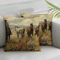 thumbnail image 3 of nygtbtfer Running Horses Farm Live Like Someone Left The Gate Open Throw Pillow,  Multicolor White, 3 of 7