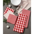 thumbnail image 3 of Holiday Checks Heavyweight Dishtowel & Dishcloth (Set of 6), 3 of 6