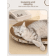 thumbnail image 3 of Rascador para gatos, nido para gatos, cuenco redondo para gatos resistente al desgaste y a los arañazos, cuenco grande para gatos con forma de garra, resistente a los arañazos, suministros para gatos, 3 of 5