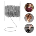 thumbnail image 3 of EeaseCA 1 roll of DIY Chain Handmade Jewelry Accessory Multipurpose DIY Bracelet Chain, 3 of 7