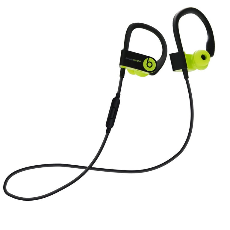 Beats Powerbeats3 Wireless Earbuds, Shock Yellow, Bluetooth