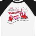 thumbnail image 4 of Inktastic Will Choo Be My Valentine? Valentine's Day Train Boys or Girls Toddler T-Shirt, 4 of 5