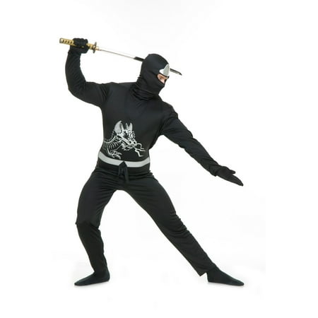 Halloween Ninja Avenger Series II Adult Costume - Black