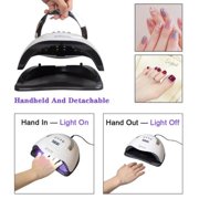 180W SUN Nail Lamp Dryer UV Light Gel Curing Machine Timer LED Professional Tool