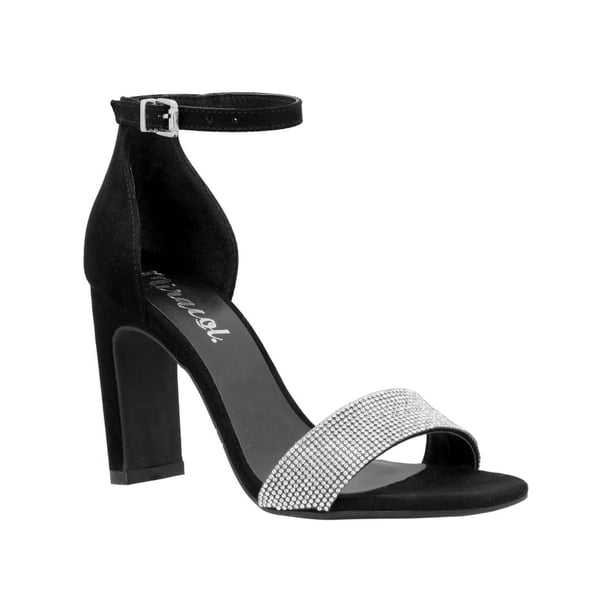 Zapatillas Mujer Gamuza Cristales Miracol by Mama Lola negro 24.5 Mama Lola 18341