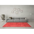thumbnail image 3 of Ahgly Company Indoor Rectangle Oriental Red Industrial Area Rugs, 2' x 5', 3 of 4