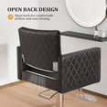 thumbnail image 6 of UBesGoo Hydraulic Salon Chair with Memory Foam Seat, Adjustable Height, Black, 6 of 9
